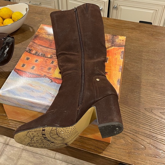 Bella Vista Kassidy II Brown Boots 8M - Picture 5 of 8